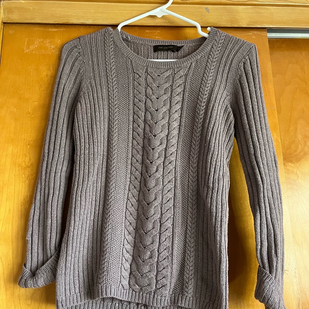 Limited Crewneck Purplish Sweater